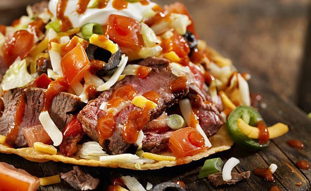 Grilled Sirloin Tostadas recipe