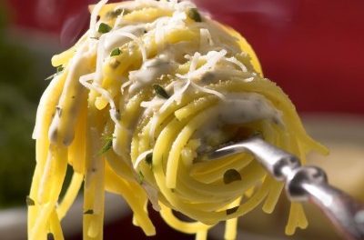 Low Cal Fettuccine Alfredo recipe