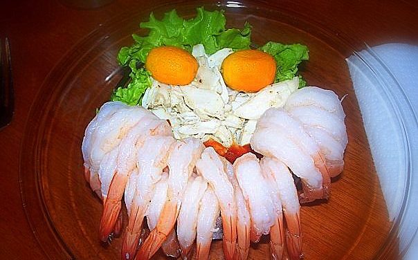 Shrimp and Crabmeat Cocktail with Kumquats recipe