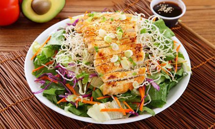Sesame Chicken Salad recipe