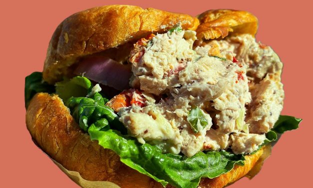 Smoked Chicken Salad Sandwich recipe
