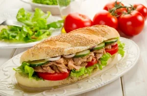 almond raisin fruit balls, tuna salad, tuna salad sandwich, deli classic, easy lunch, no cook, quick meal, canned tuna, mayonnaise, Greek yogurt, Dijon mustard, lemon zest, celery, red onion, dill relish, fresh dill, parsley, sourdough bread, multigrain bread, lettuce, tomato, classic sides, kettle chips, tomato soup, arugula salad, coleslaw, fruit cup, meal prep, protein packed, picnic friendly, school lunch, work lunch, creamy texture, crunchy veggies, balanced flavors, Mediterranean diet, omega-3s, heart healthy, high protein, budget friendly, weeknight meal, crowd pleaser, portable, savory sandwich, make ahead, family favorite, easy recipe, comfort food, simple ingredients, pantry staples, satisfying