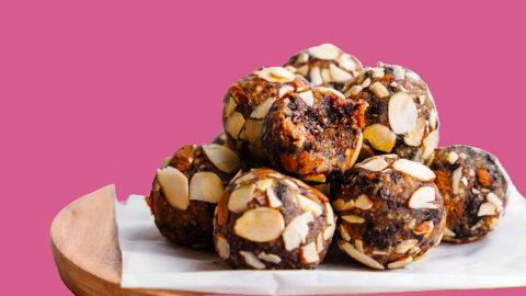 Almond Raisin Fruit Balls recipe