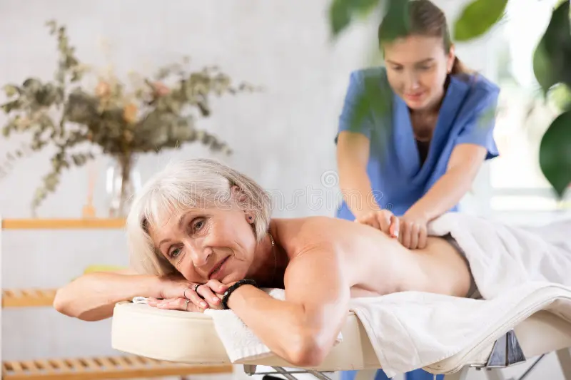 Massaging the Elderly