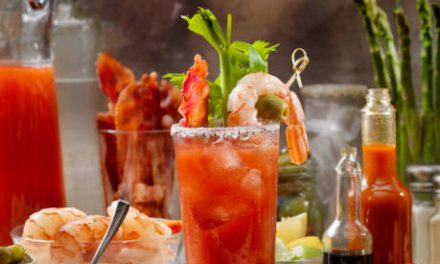 Bloody Mary With Shrimp? Shrimply Delicious!