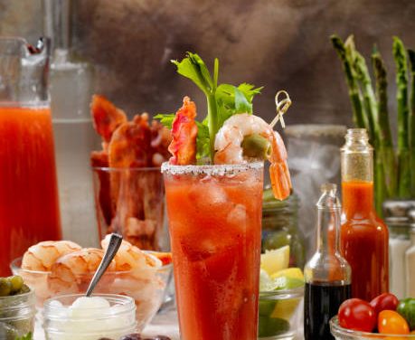 Bloody Mary With Shrimp?  Shrimply Delicious!