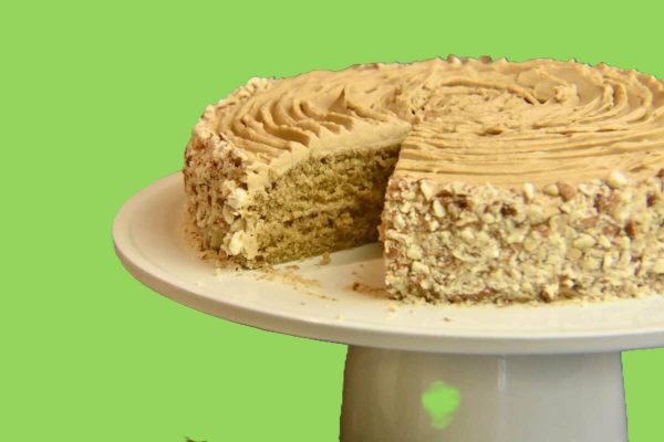 Buttercream Coffee Soaked Holiday Cake Recipe